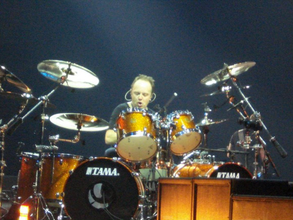 Metallica Madrid - Lars Ulrich
